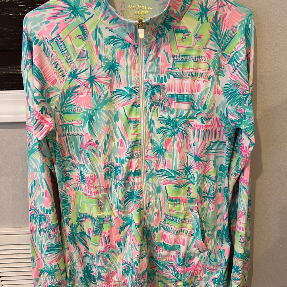 Lily Pulitzer Luxletic Tennis Print Sweater